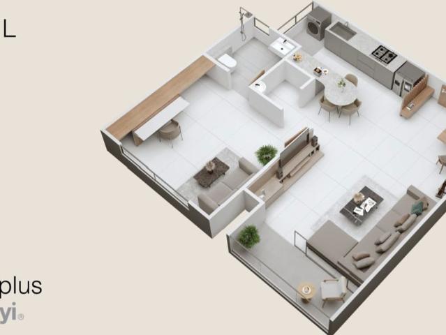 Resale | 1 BHK 723 Sq.Ft. Apartment in Kavade Mala