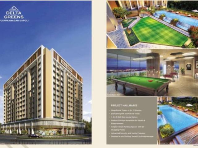 Resale | 1 BHK 760 Sq.Ft. Apartment in Delta Greens