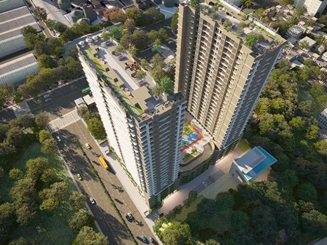 Resale | 1 BHK + Pooja Room 465 Sq.Ft. Apartment in Ajmera Crosstown One