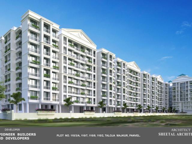 Resale | 1 BHK + Pooja Room 630 Sq.Ft. Apartment in Pioneer Aura