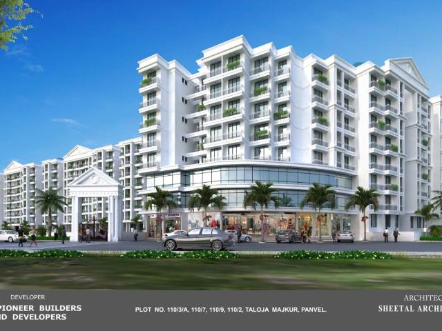 Resale | 1 BHK + Pooja Room 635 Sq.Ft. Apartment in Pioneer Aura
