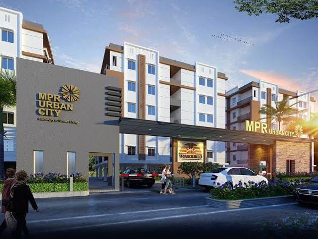 Resale | 1 BHK + Pooja Room 650 Sq.Ft. Apartment in Tranquillo MPR Urban City