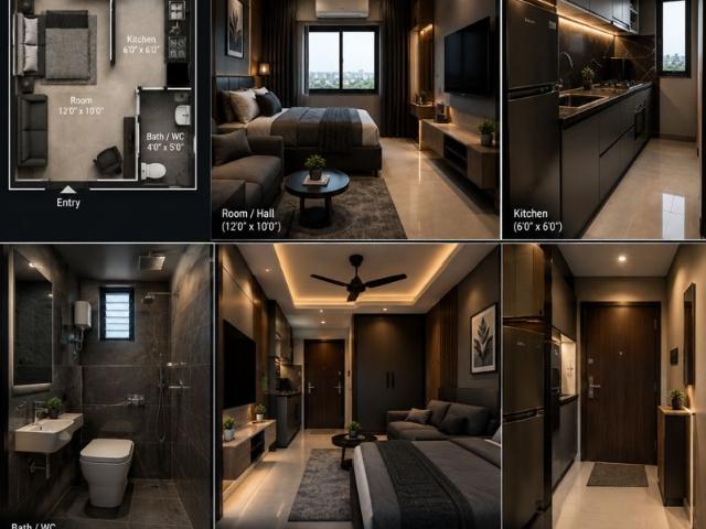 Resale | 1 Rk 360 Sq.Ft. Apartment in Siddhi Vinayak Apartment Kasheli