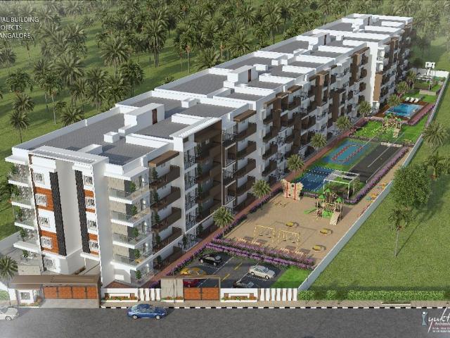 Resale | 2 BHK 1040 Sq.Ft. Apartment in Aakriti Emerald