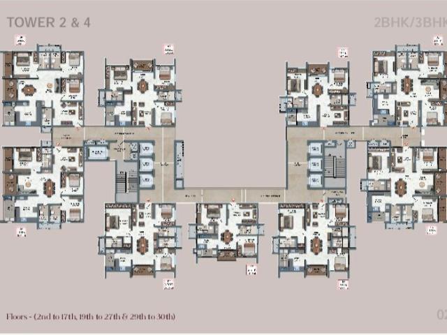 Resale | 2 BHK 1149 Sq.Ft. Apartment in DSR The Address