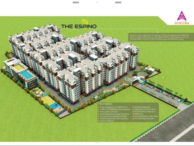 Resale | 2 BHK 1248 Sq.Ft. Apartment in Avantika The Espino