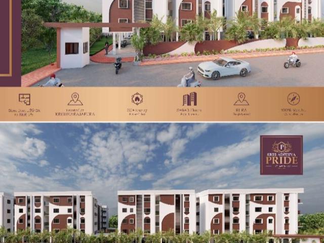 Resale | 2 BHK 1217 Sq.Ft. Apartment in Sree Adithya Pride