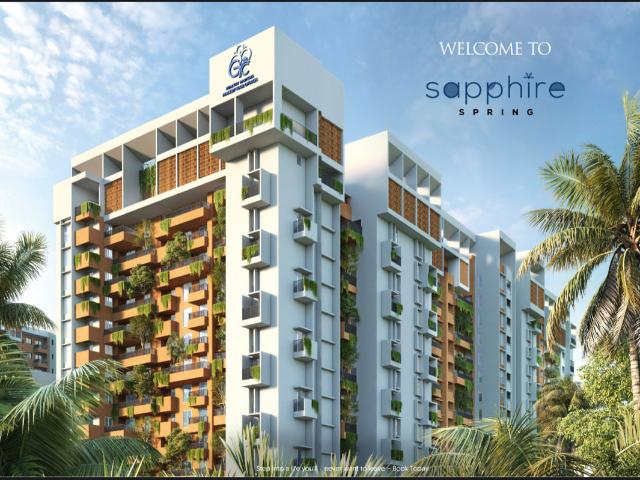 Resale | 2 BHK + 1215 Sq.Ft. Apartment in GRC Sapphire Spring