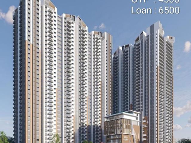 Resale | 2 BHK + 1350 Sq.Ft. Apartment in Aspire Aarna