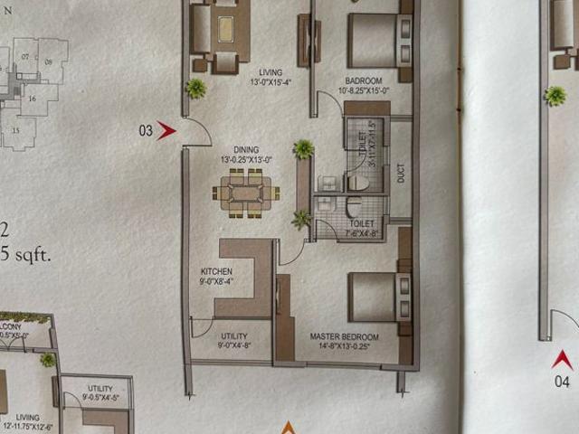 Resale | 2 BHK 1502 Sq.Ft. Apartment in Yashaswini Meadows