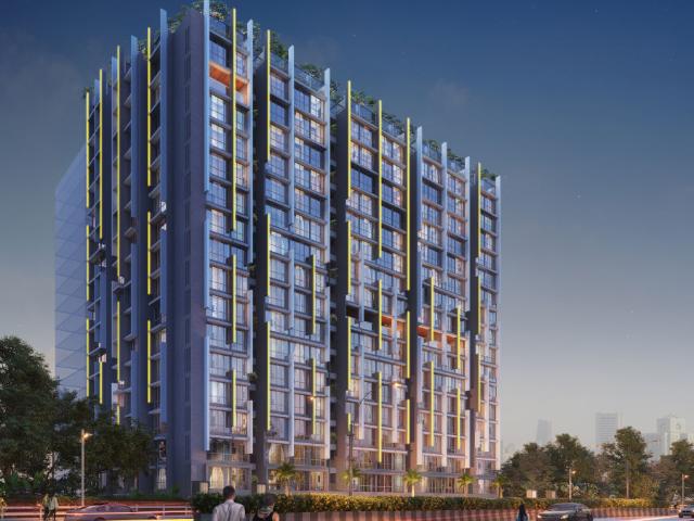 Resale | 2 BHK 575 Sq.Ft. Apartment in Shree Krushna Tower