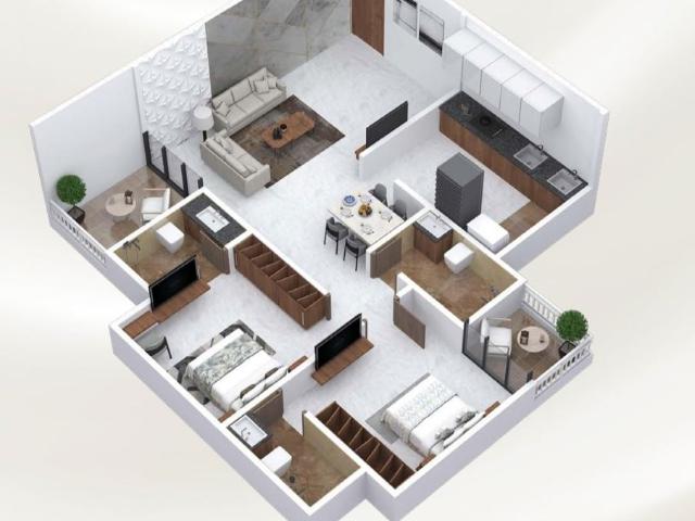 Resale | 2 BHK 600 Sq.Ft. Apartment in Yewalewadi