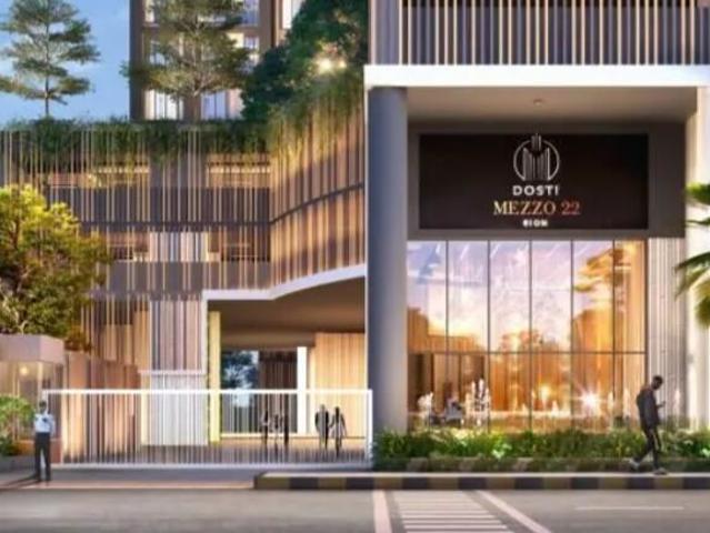 Resale | 2 BHK + 639 Sq.Ft. Apartment in Dosti Mezzo 22
