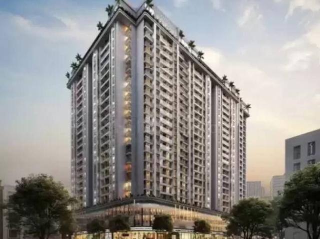 Resale | 2 BHK 666 Sq.Ft. Apartment in Pushpak Larkins 315 Fio