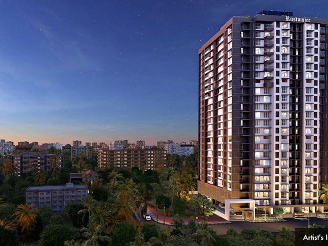 Resale | 2 BHK 695 Sq.Ft. Apartment in Rustomjee Stella