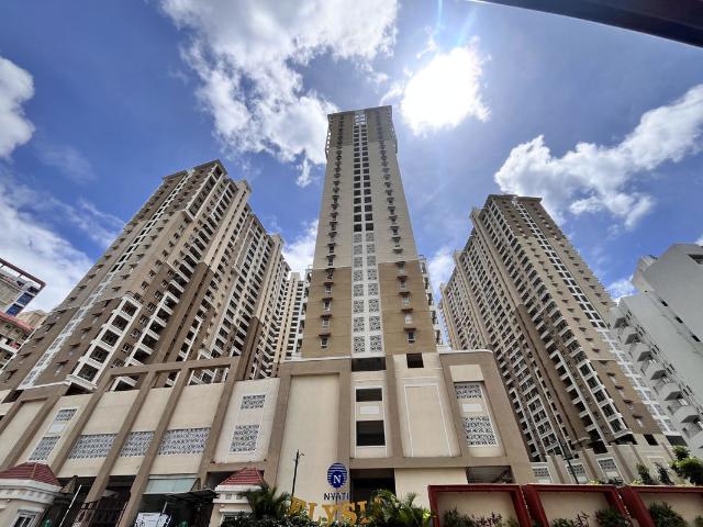 Resale | 2 BHK + 755 Sq.Ft. Apartment in Nyati Elysia