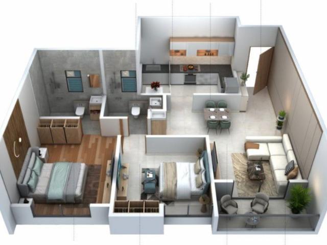 Resale | 2 BHK 750 Sq.Ft. Apartment in Yewalewadi