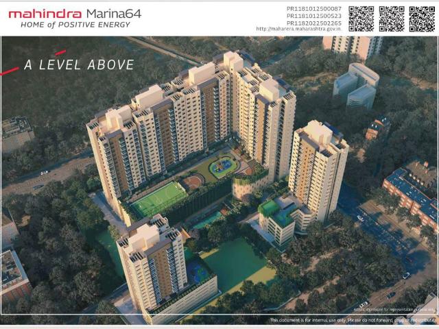 Resale | 2 BHK 765 Sq.Ft. Apartment in Mahindra Marina 64