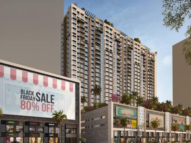 Resale | 2 BHK 762 Sq.Ft. Apartment in Hubtown The Premiere