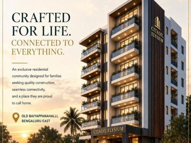 Resale | 2 BHK + 770 Sq.Ft. Apartment in Old Baiyyappanahalli
