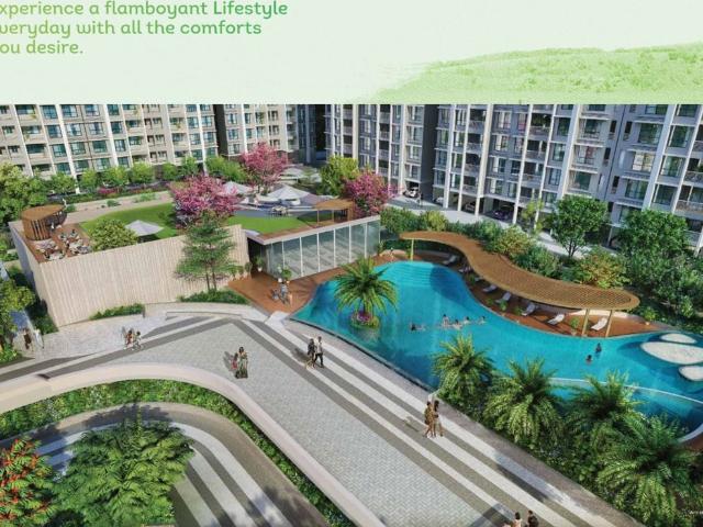 Resale | 2 BHK 804 Sq.Ft. Apartment in Dosti Greenscape