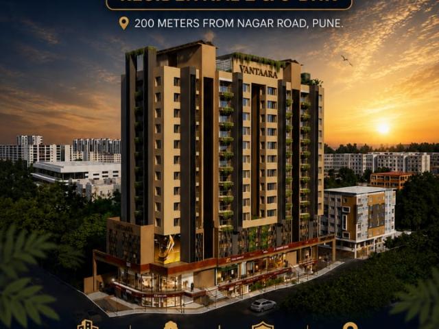 Resale | 2 BHK 800 Sq.Ft. Apartment in Shroff Vantaara