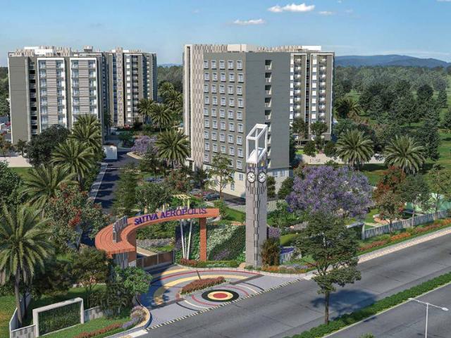 Resale | 2 BHK 943 Sq.Ft. Apartment in Salarpuria Sattva Aeropolis