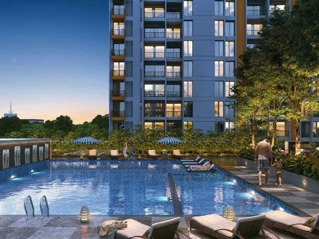 Resale | 2 BHK 977 Sq.Ft. Apartment in Majestique Rhythm County