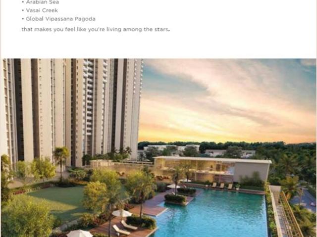 Resale | 2 BHK + Extra Room 702 Sq.Ft. Apartment in Sunteck Sky Park