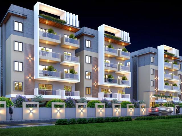 Resale | 2 BHK + Servant Room 1133 Sq.Ft. Apartment in Kriti Aakruthi Nest
