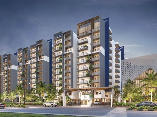 Resale | 2 BHK + Servant Room 1250 Sq.Ft. Apartment in Canny Aravindam