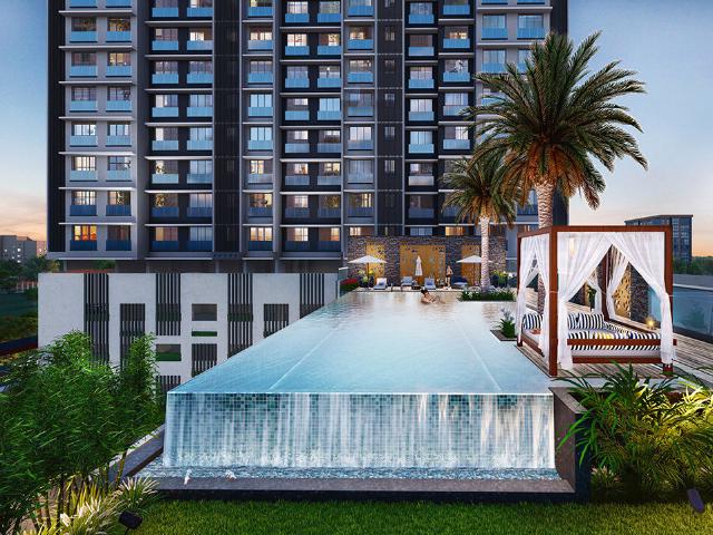 Resale | 2 BHK + Study Room 727 Sq.Ft. Apartment in Kolte Patil Vivere