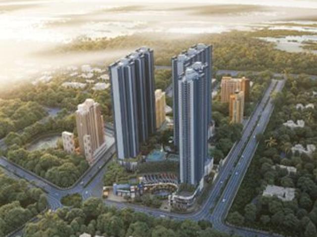 Resale | 2 BHK + Pooja Room 555 Sq.Ft. Apartment in Metropolis Aquaris Phase 2