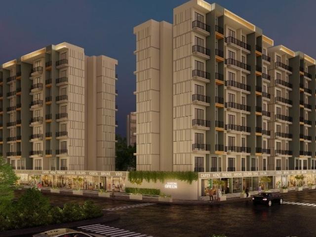 Resale | 2 BHK + Pooja Room 564 Sq.Ft. Apartment in Seasons Green