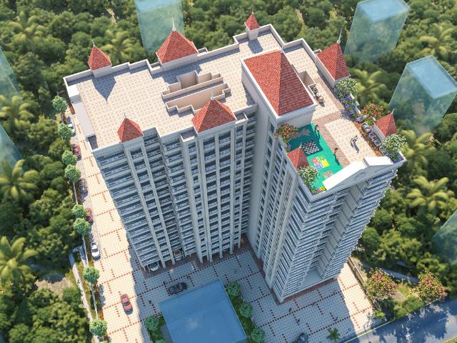 Resale | 2 BHK + Pooja Room 660 Sq.Ft. Apartment in Precious Meadows