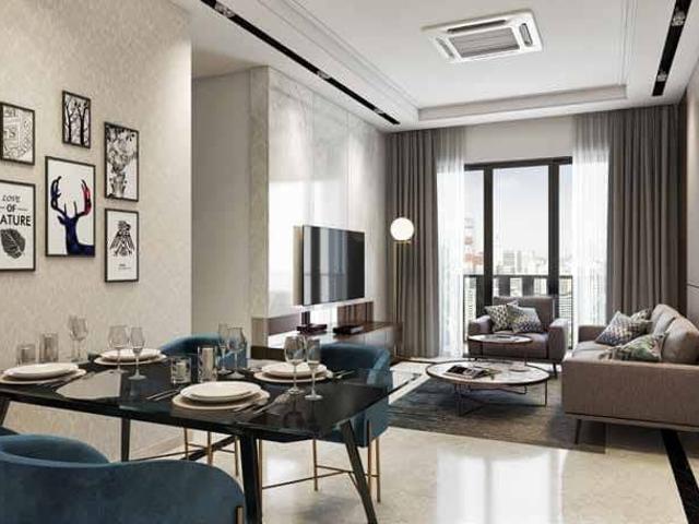 Resale | 2 BHK + Pooja Room 709 Sq.Ft. Apartment in Ajmera Crosstown One