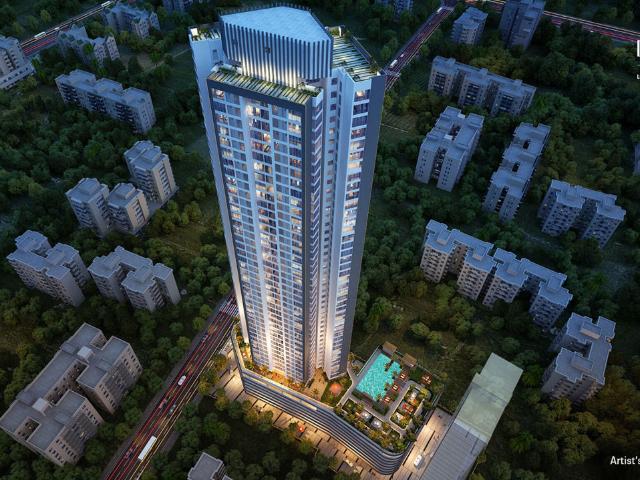 Resale | 2 BHK + Pooja Room 760 Sq.Ft. Apartment in Dynamix Astrum