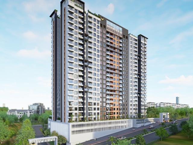 Resale | 2 BHK + Pooja Room 832 Sq.Ft. Apartment in Oree Cloud 28