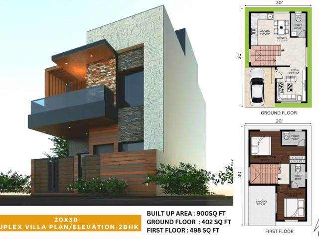 Resale | 2 BHK + Pooja Room 900 Sq.Ft. Villa in Jay Villa