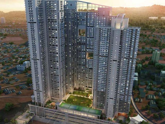 Resale | 2 BHK + Pooja Room 933 Sq.Ft. Apartment in Omkar Alta Monte