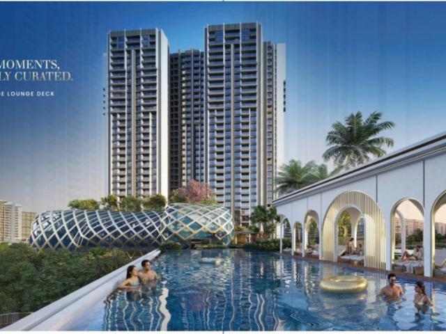 Resale | 2 BHK + Pooja Room 1050 Sq.Ft. Apartment in Raymond The Address By GS