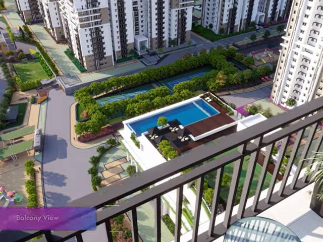 Resale | 2 BHK + Pooja Room 1240 Sq.Ft. Apartment in Aparna Sarovar Zicon