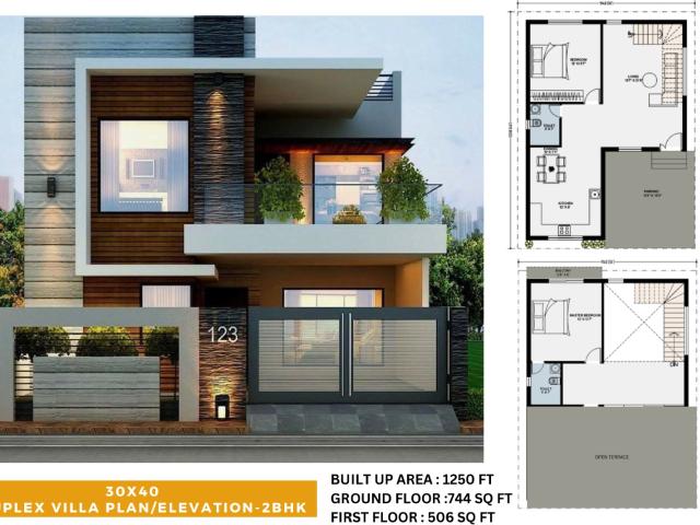 Resale | 2 BHK + Pooja Room 1250 Sq.Ft. Villa in Jay Villa