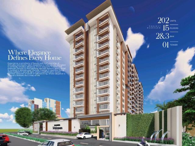 Resale | 2 BHK + Pooja Room,Servant Room,Study Room,Extra Room,Basement,Store Room 1180 Sq.Ft. Apartment in Srinivasam Apartment