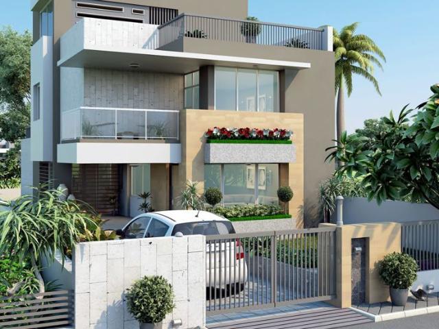Resale | 2 BHK + Pooja Room,Study Room,Basement 960 Sq.Ft. Villa in Bidadi