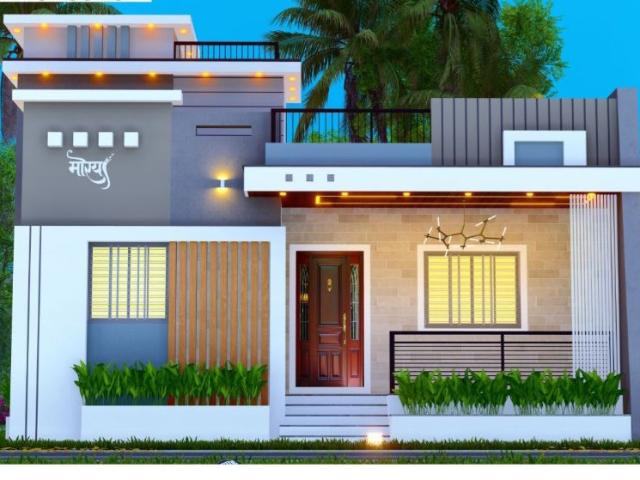 Resale | 2 BHK + Pooja Room,Study Room,Extra Room 1200 Sq.Ft. Villa in Gauribidanur