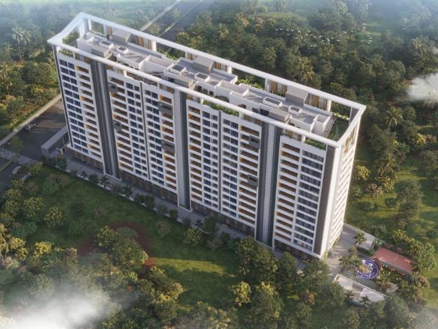 Resale | 2 BHK + Pooja Room,Study Room,Extra Room,Basement,Store Room 1185 Sq.Ft. Apartment in Anandtara Iris Residences