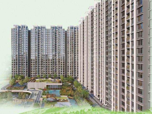Resale | 2 BHK + Pooja Room,Study Room 1102 Sq.Ft. Apartment in Dosti Greenscape