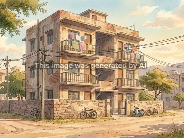 Resale | 325 Sq.Ft. Apartment in Sanganer