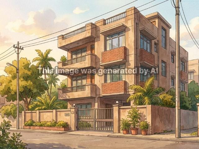 Resale | 359 Sq.Ft. Apartment in Maharashtra Vidhyut Department Quarters